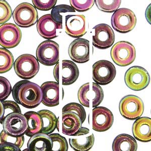 Magic Purple Czech O-Beads