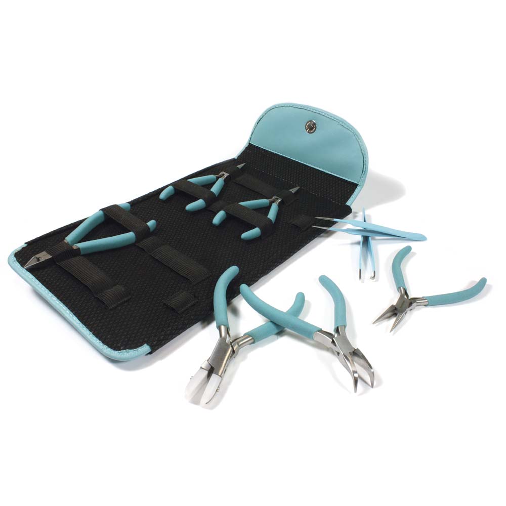 Fashion Color Plier Set & Clutc
