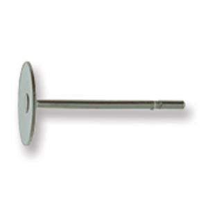 Post Flat Surgical Steel 6mm Disk 3PR