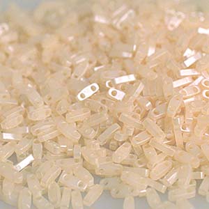 Antique Lace Ceylon Miyuki Quarter Tila Seed Beads