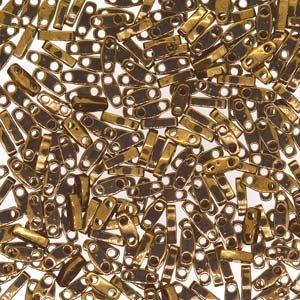 Bronze Metallic Miyuki Quarter Tila Seed Beads