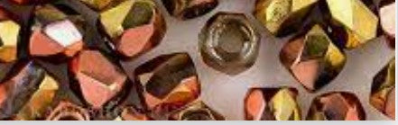 3MM Crystal California Gold Rush Czech Glass Fire Polished Beads