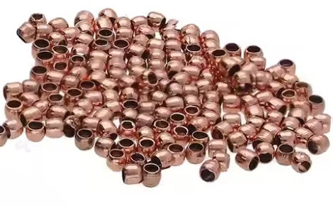 Crimp Bead 2MM Copper Plated