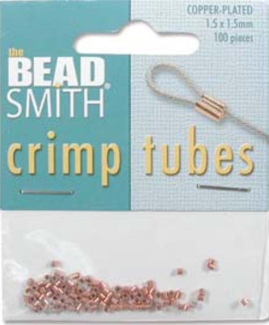 Crimp Tube 1.5x1.5MM Copper Plate