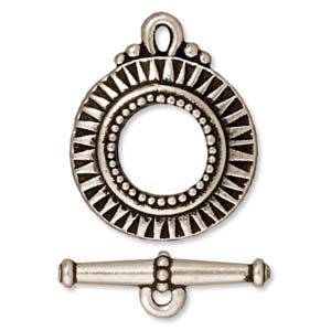 Tierra Cast Sunburst Toggle 21mm