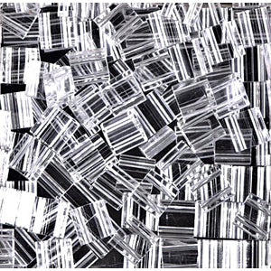 Crystal Miyuki Tila Seed Beads - Full Cut