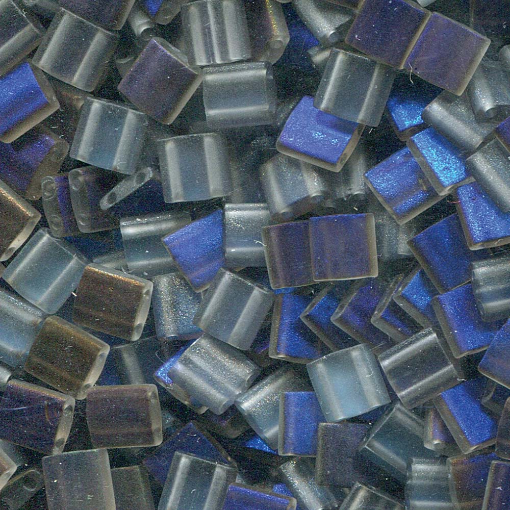 Azuro Matte Miyuki Tila Seed Beads - Full Cut