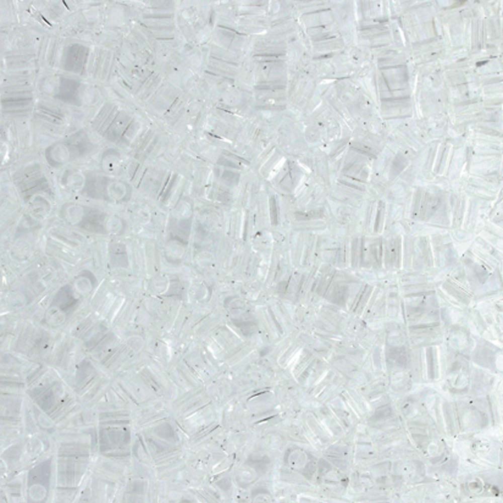 Crystal Miyuki Tila Seed Beads - Half Cut