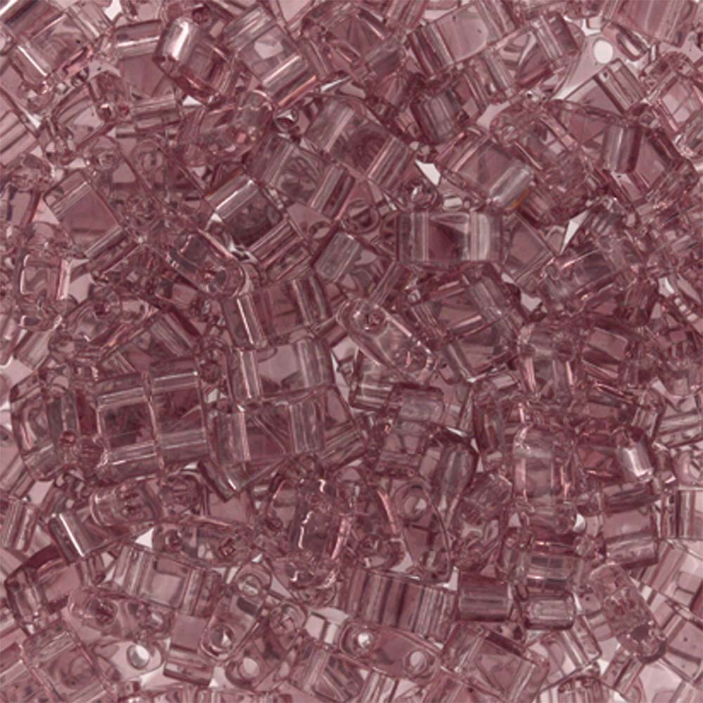 Smoky Amethyst Miyuki Tila Seed Beads - Half Cut