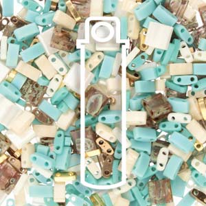 Mix Desert Wind Miyuki Tila Seed Beads - Assorted Sizes