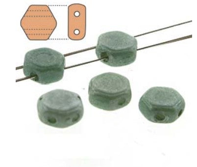 HONEYCOMB 6MM CHALK GREEN LUSTER