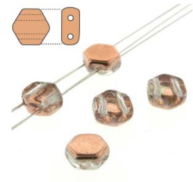 HONEYCOMB 6MM CRYSTAL CAPRI