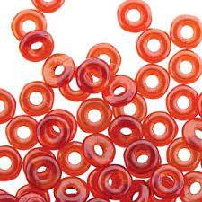 Red  Czech O-Beads