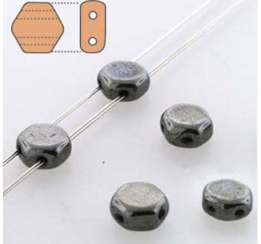 HONEYCOMB 6MM HEMATITE