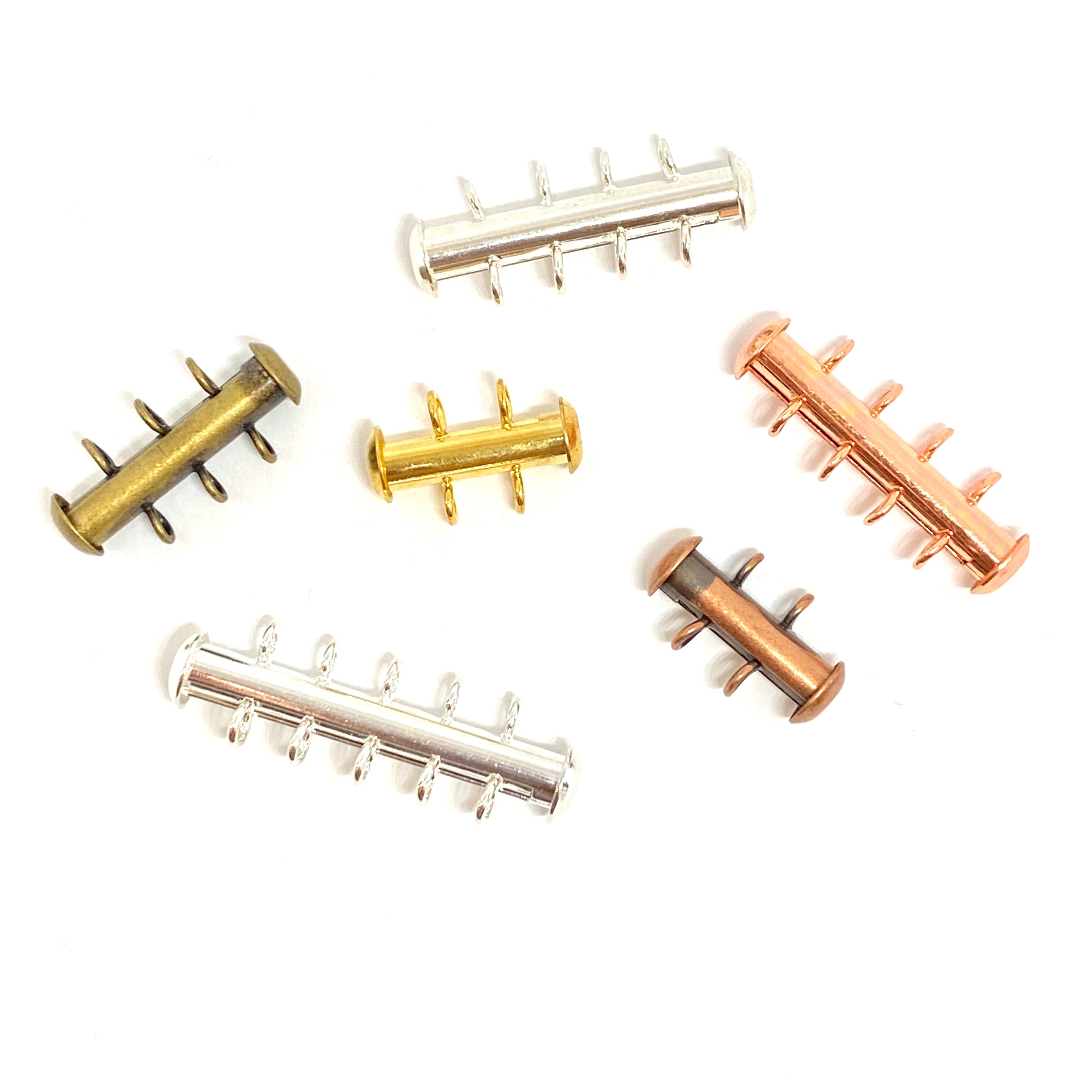 Multi-Strand Vertical Loop Slide Clasp