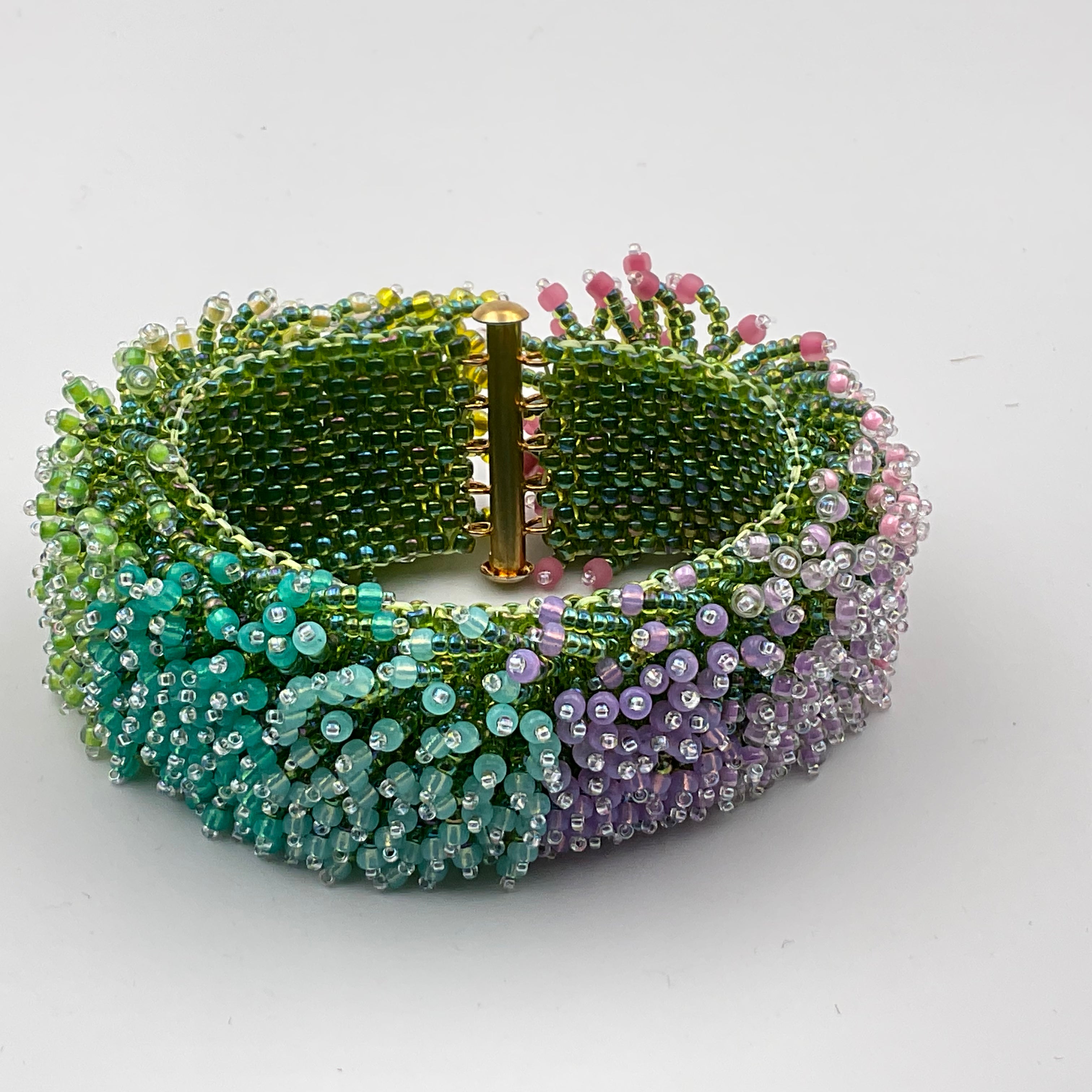 Multicolor Fringe Bracelet