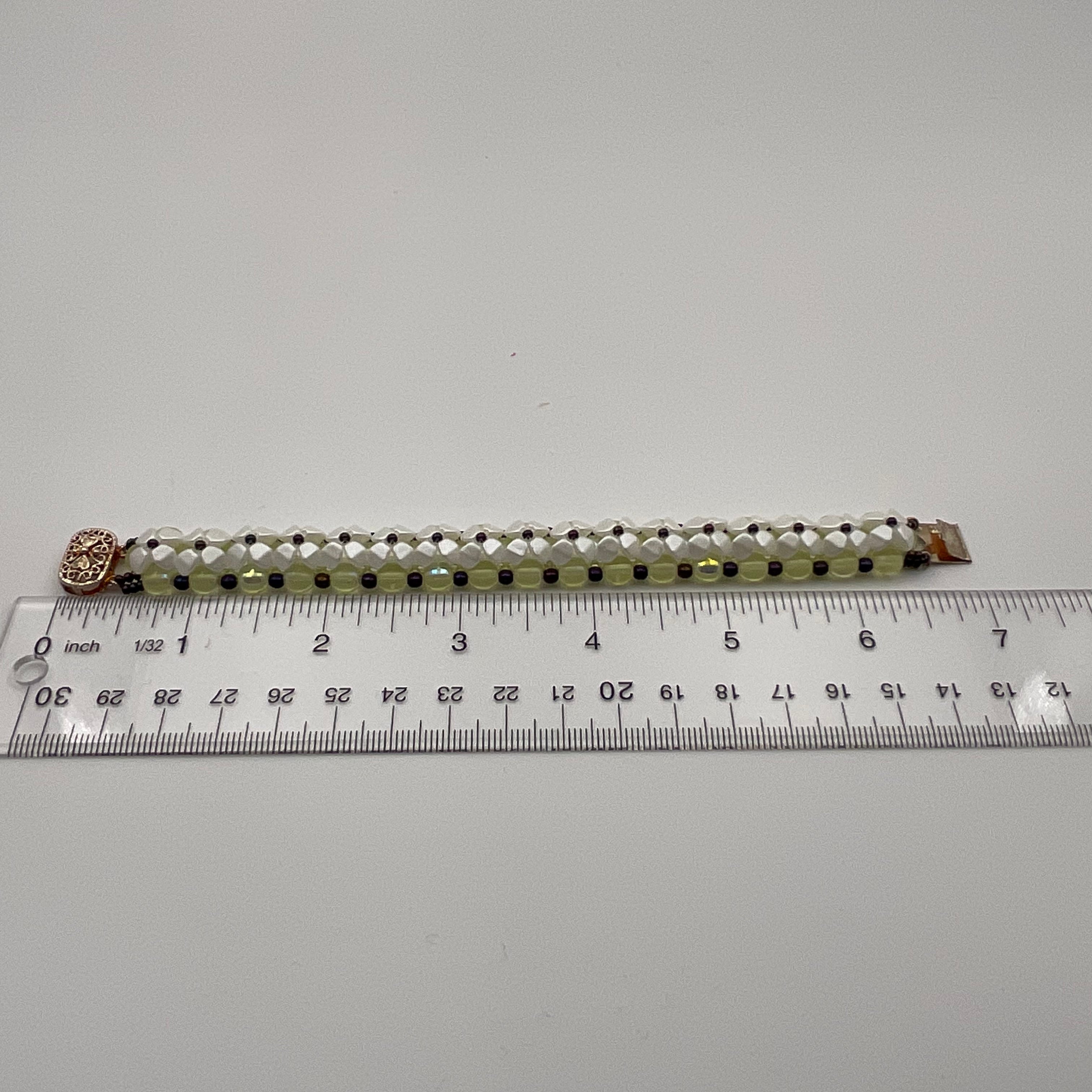 Lemon and Daisy Bracelet