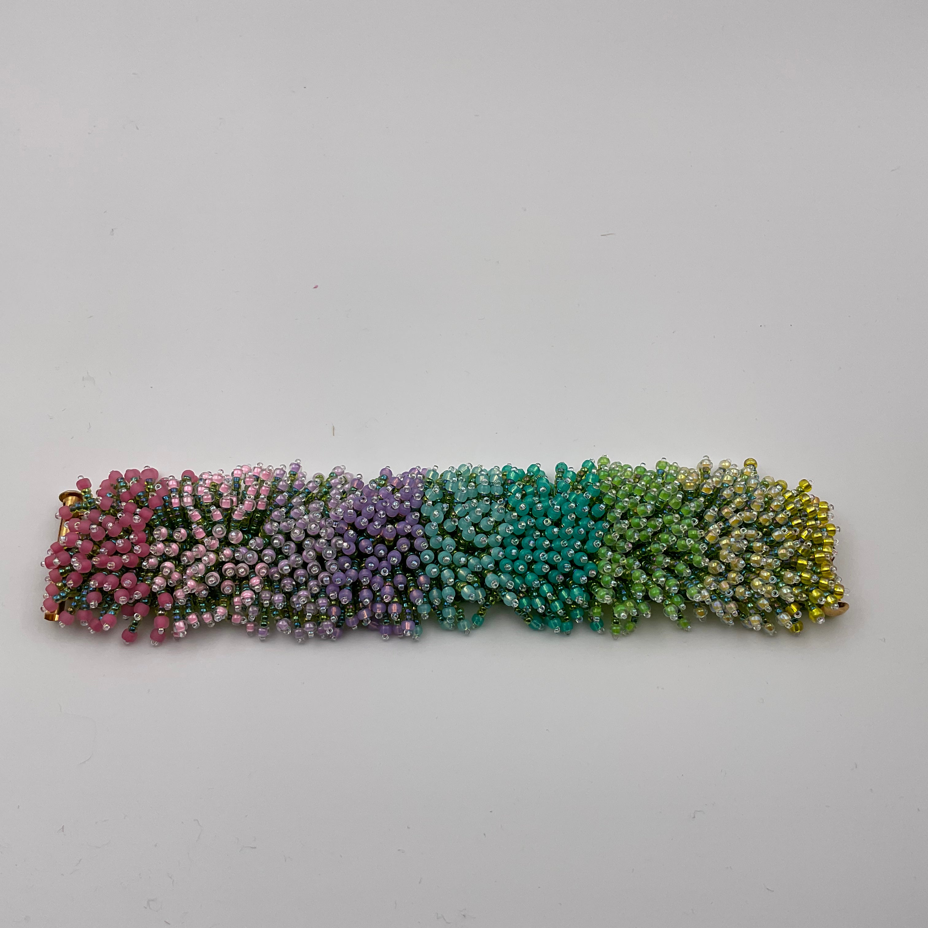 Multicolor Fringe Bracelet