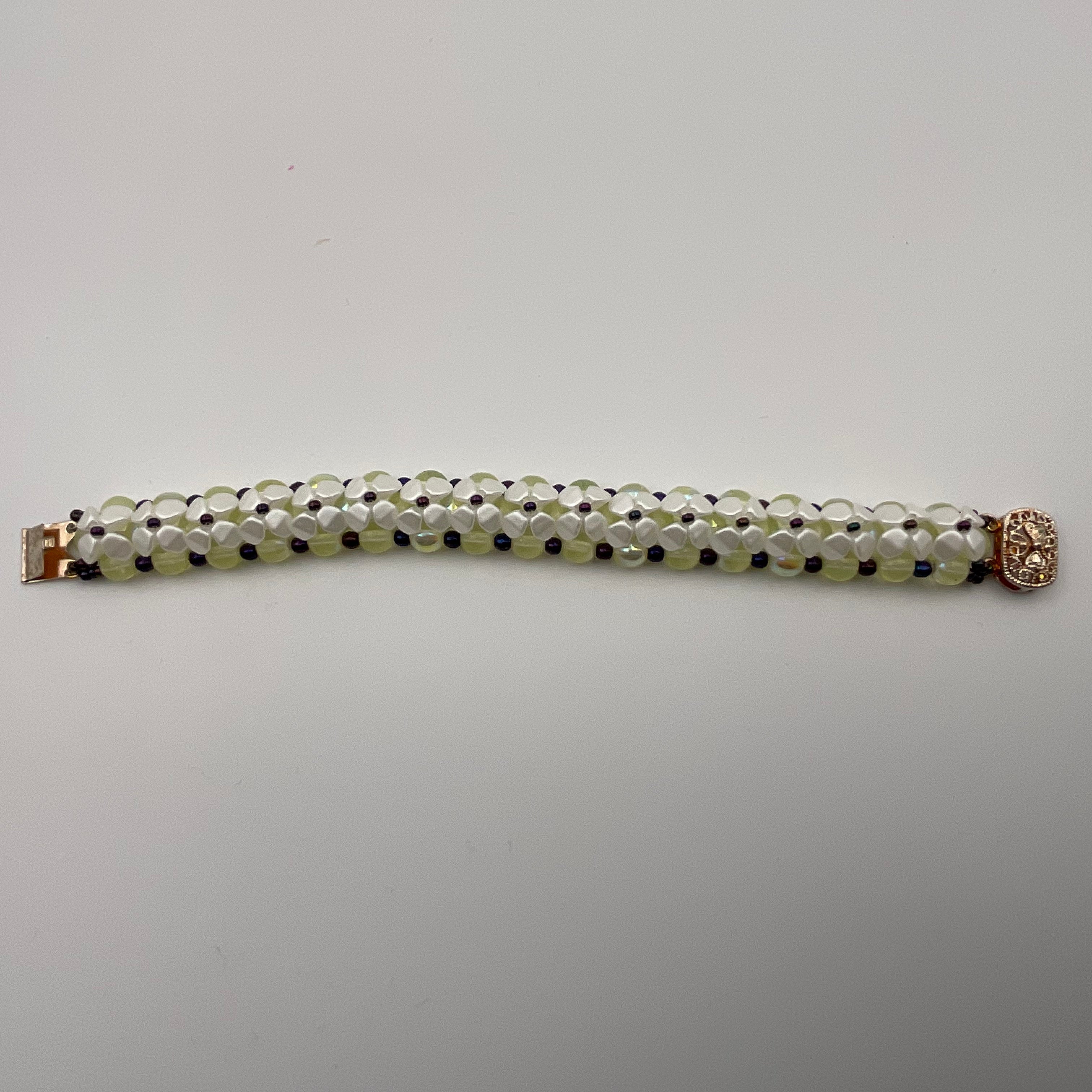 Lemon and Daisy Bracelet