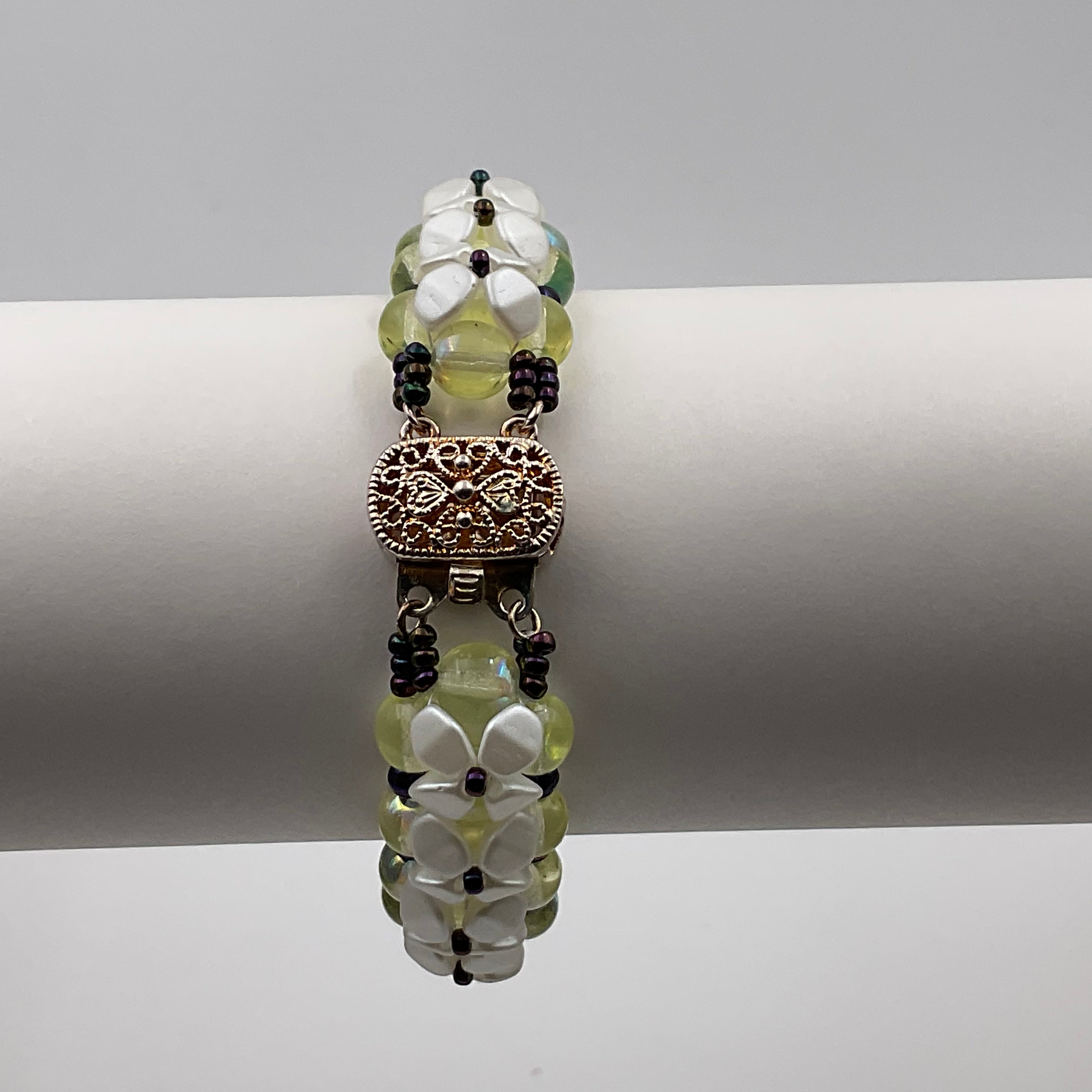 Lemon and Daisy Bracelet