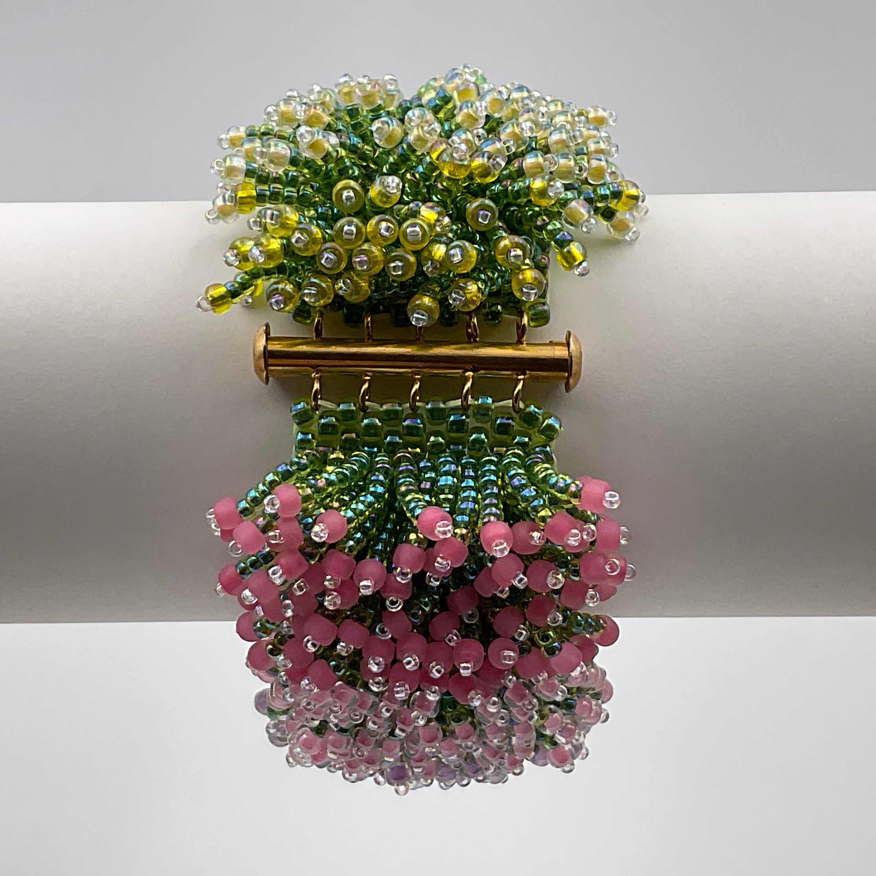 Multicolor Fringe Bracelet