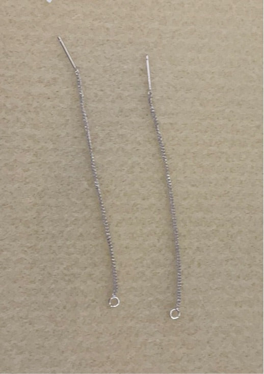Ear Chain 3.25in SP 1pair