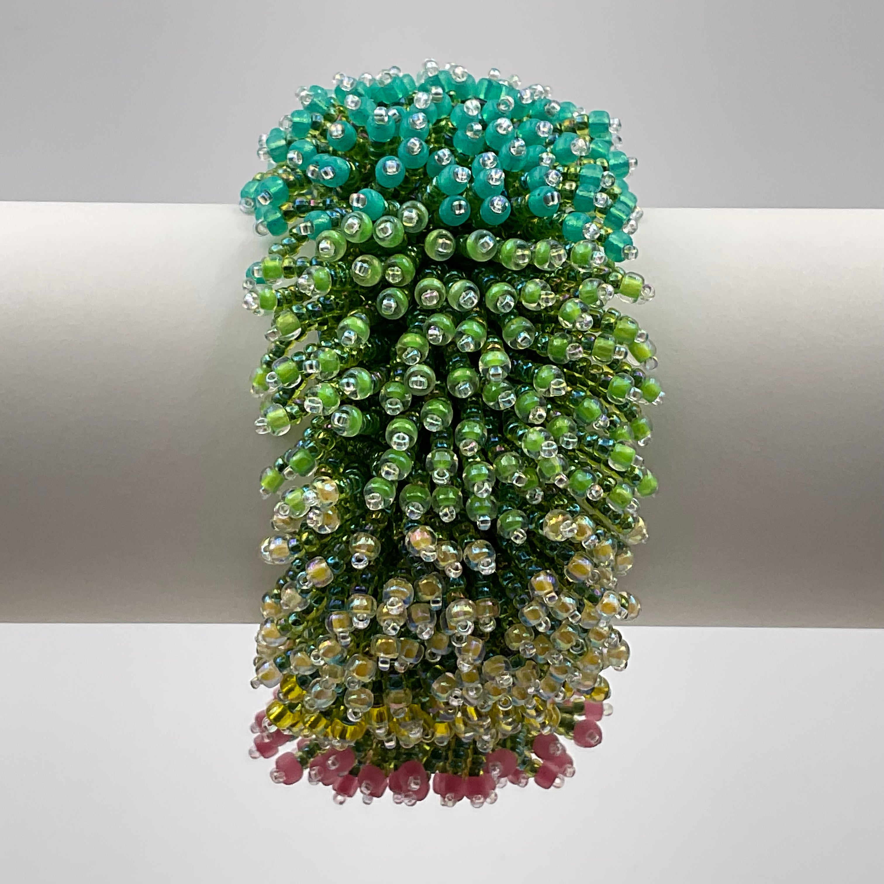 Multicolor Fringe Bracelet