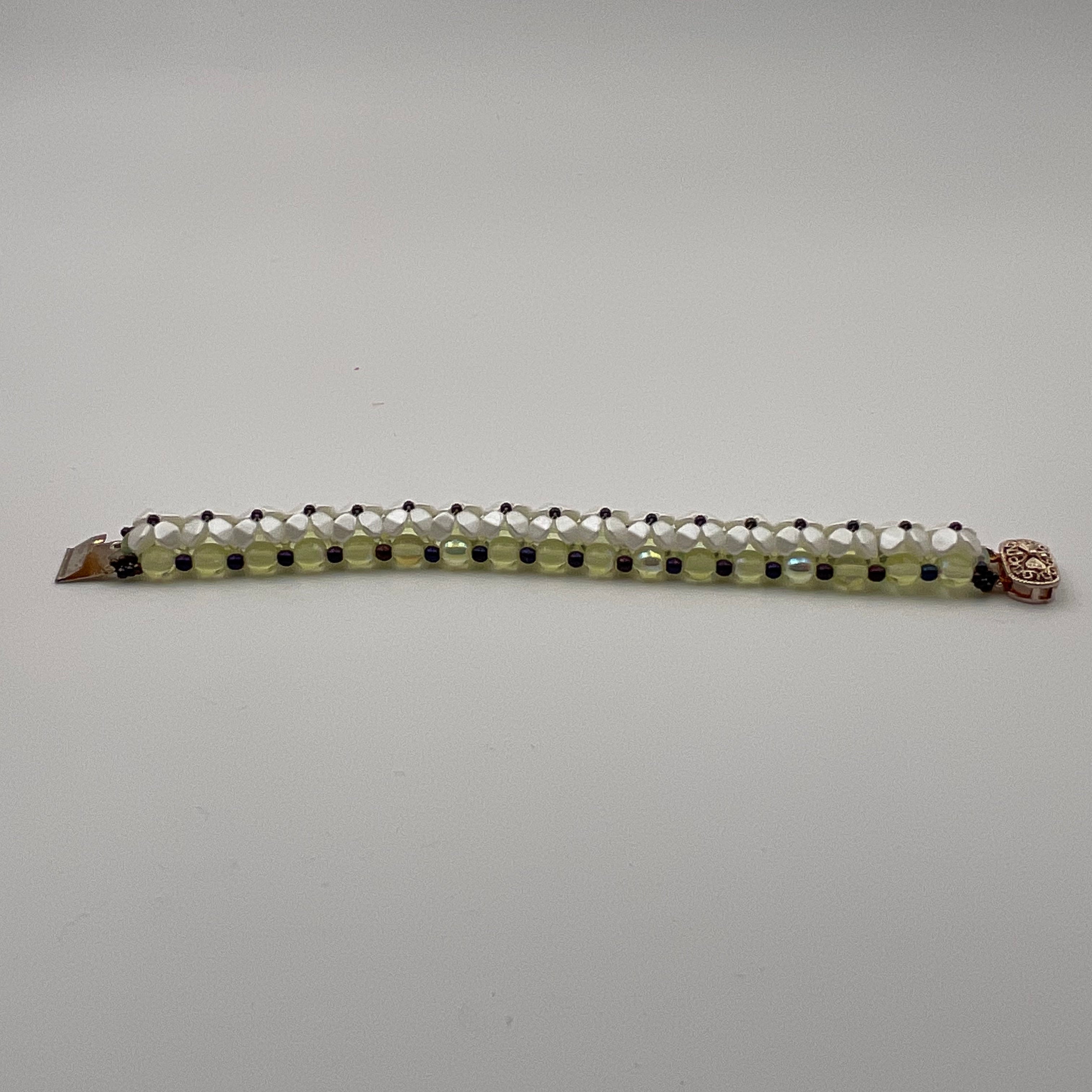 Lemon and Daisy Bracelet