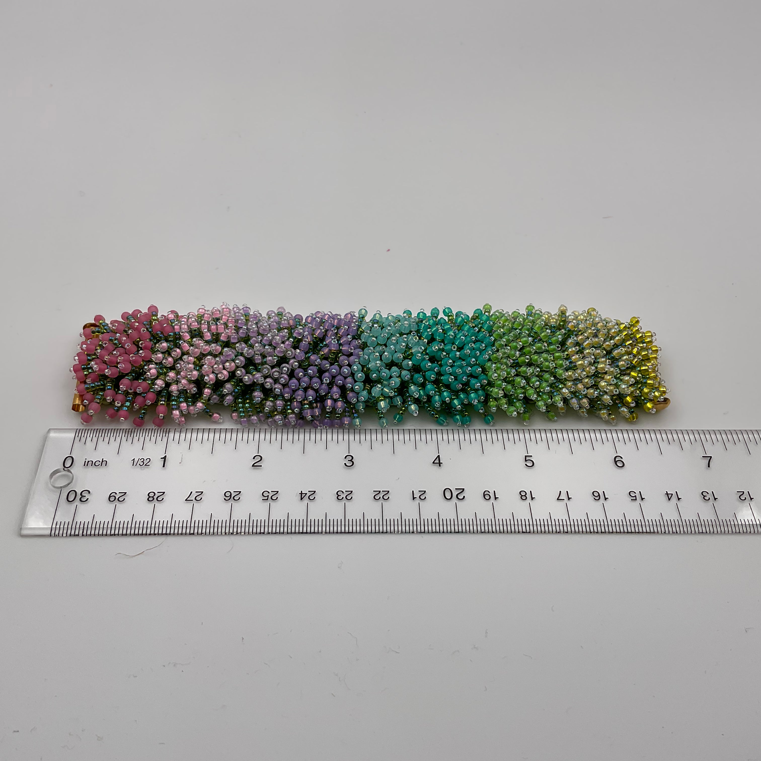 Multicolor Fringe Bracelet