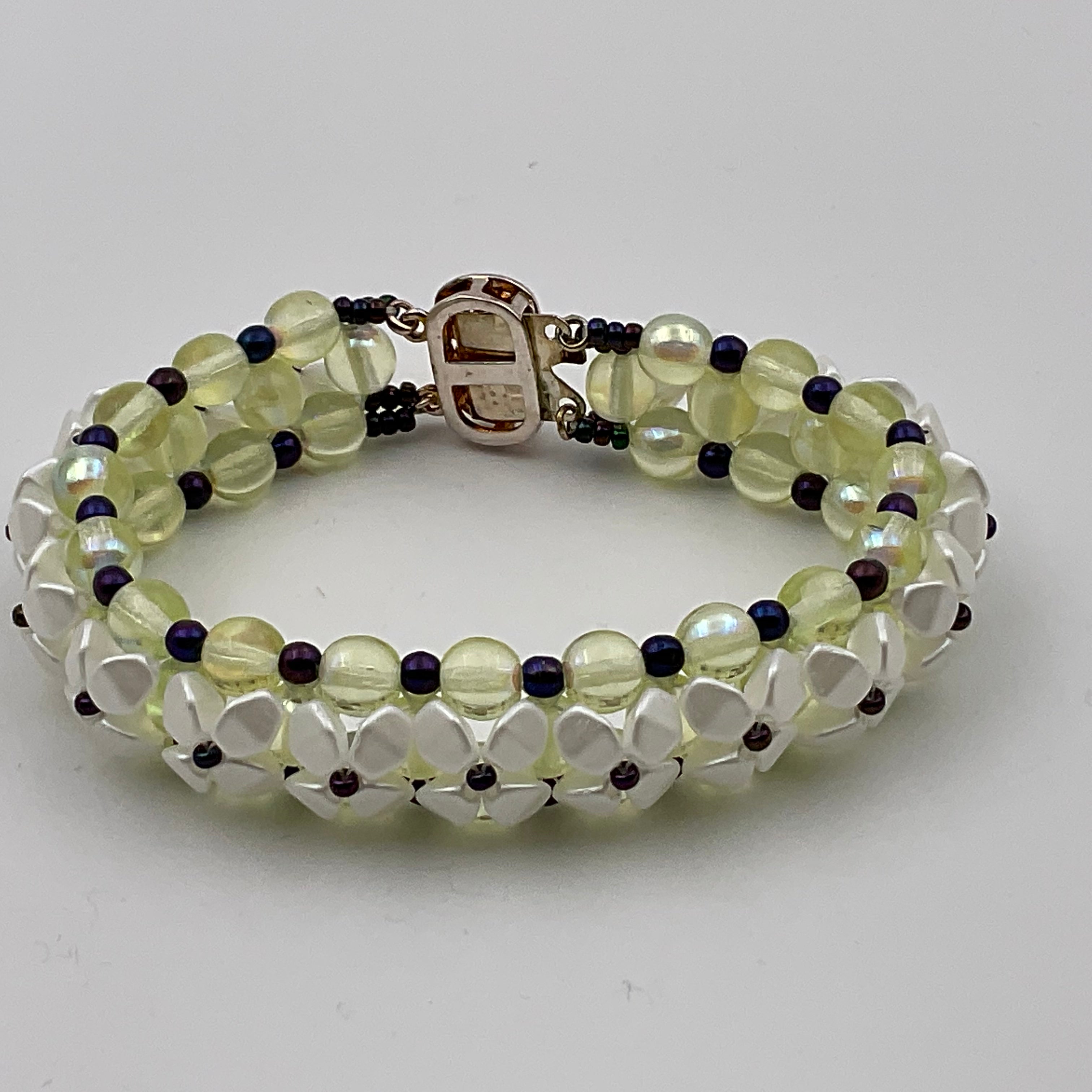 Lemon and Daisy Bracelet