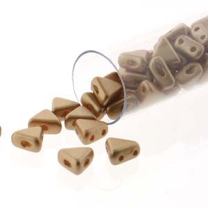 Pastel Amber Kheops par Puca Beads