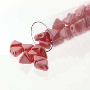 Pastel Light Coral Kheops par Puca Beads