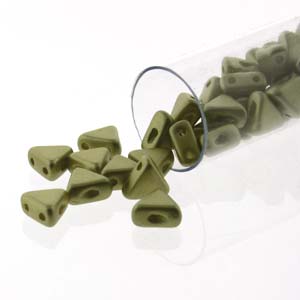 Pastel Lime Kheops par Puca Beads