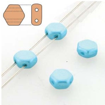 HONEYCOMB 6MM PASTEL AQUA