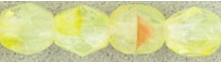 4MM Hurricane Spring Valley Czech Glass Fire Polished Beads