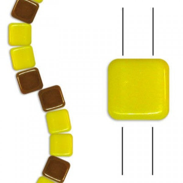 TILE 2H Yellow Opaque Celsian