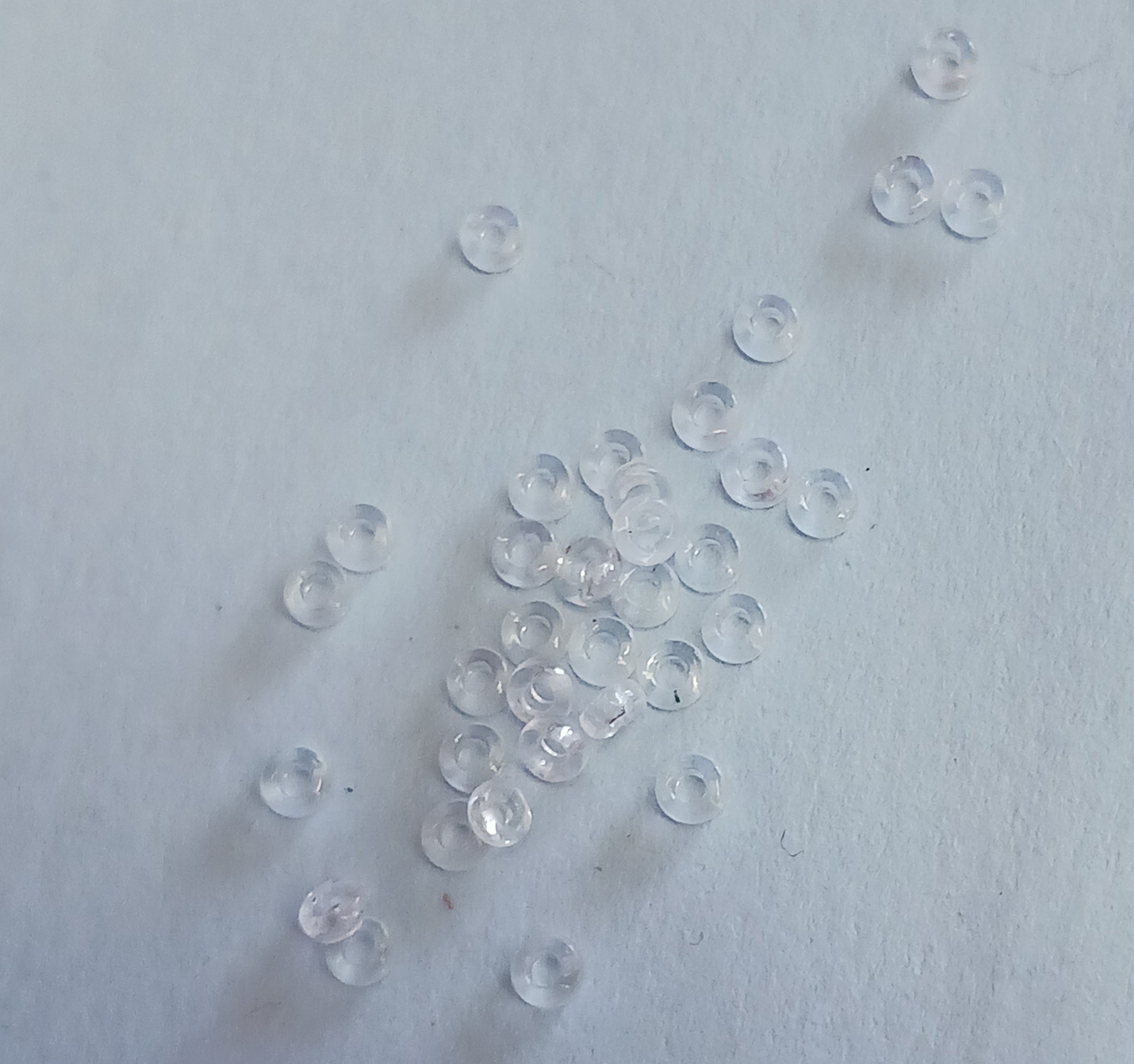 Crystal Miyuki Spacer Beads 2.2x1mm