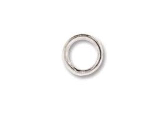 Closed Jump Ring 6MM 21awg Alloy