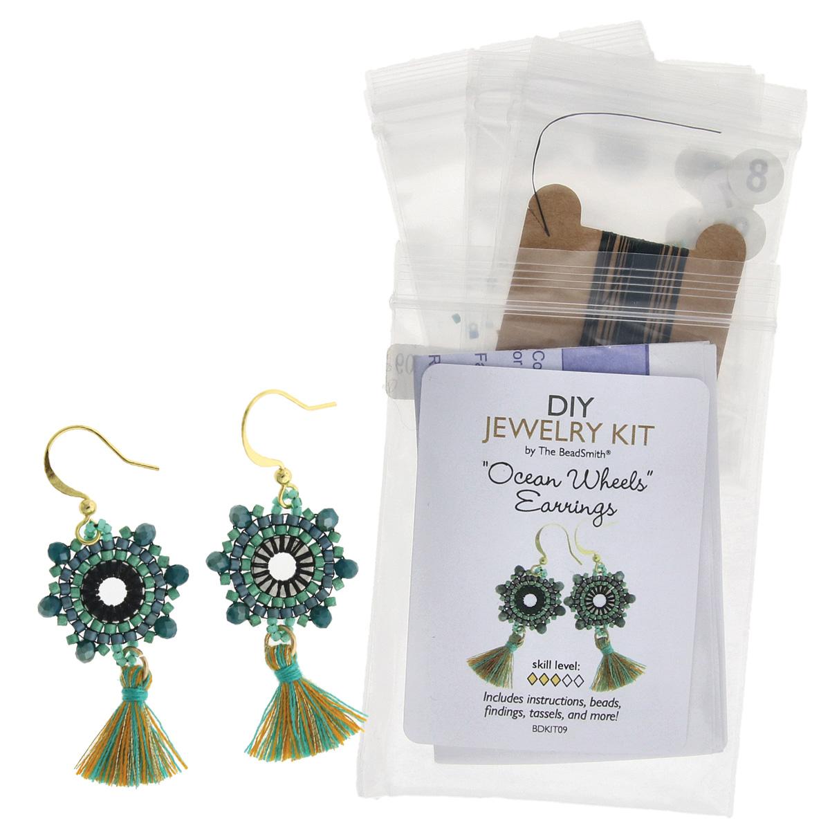Ocean Wheels Earring Kit