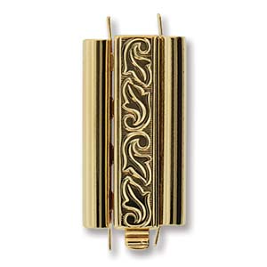 Elegant Elements Beadslide Clasp - Swirl Design