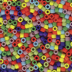 Photo of Mix Matte Rainbow Miyuki Delica Beads 11/0