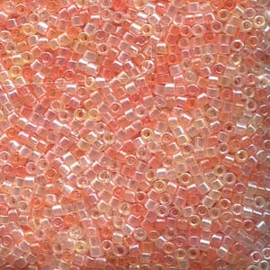 Photo of Mix Grapefruit Miyuki Delica Beads 11/0