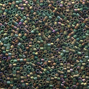 Photo of Mix Bronze Patina Miyuki Delica Beads 11/0