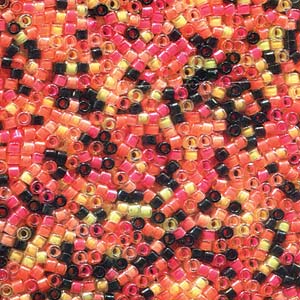 Photo of Mix Sunrise Glow Miyuki Delica Beads 11/0