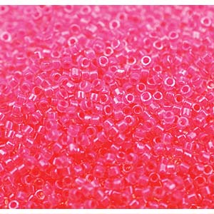 Photo of Luminous Wild Strawberry Miyuki Delica Beads 10/0