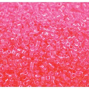 Photo of Luminous Cotton Candy Miyuki Delica Beads 10/0