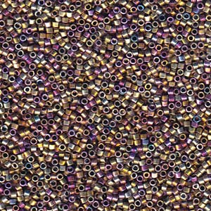 Photo of Palladium Spectrum Gold Miyuki Delica Beads 11/0