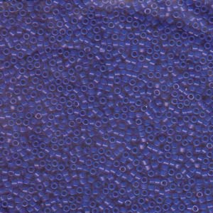 Photo of Opaque Cobalt Miyuki Delica Beads 10/0