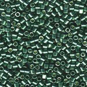 Photo of Duracoat Galvanized Sea Green Miyuki Delica Beads 10/0