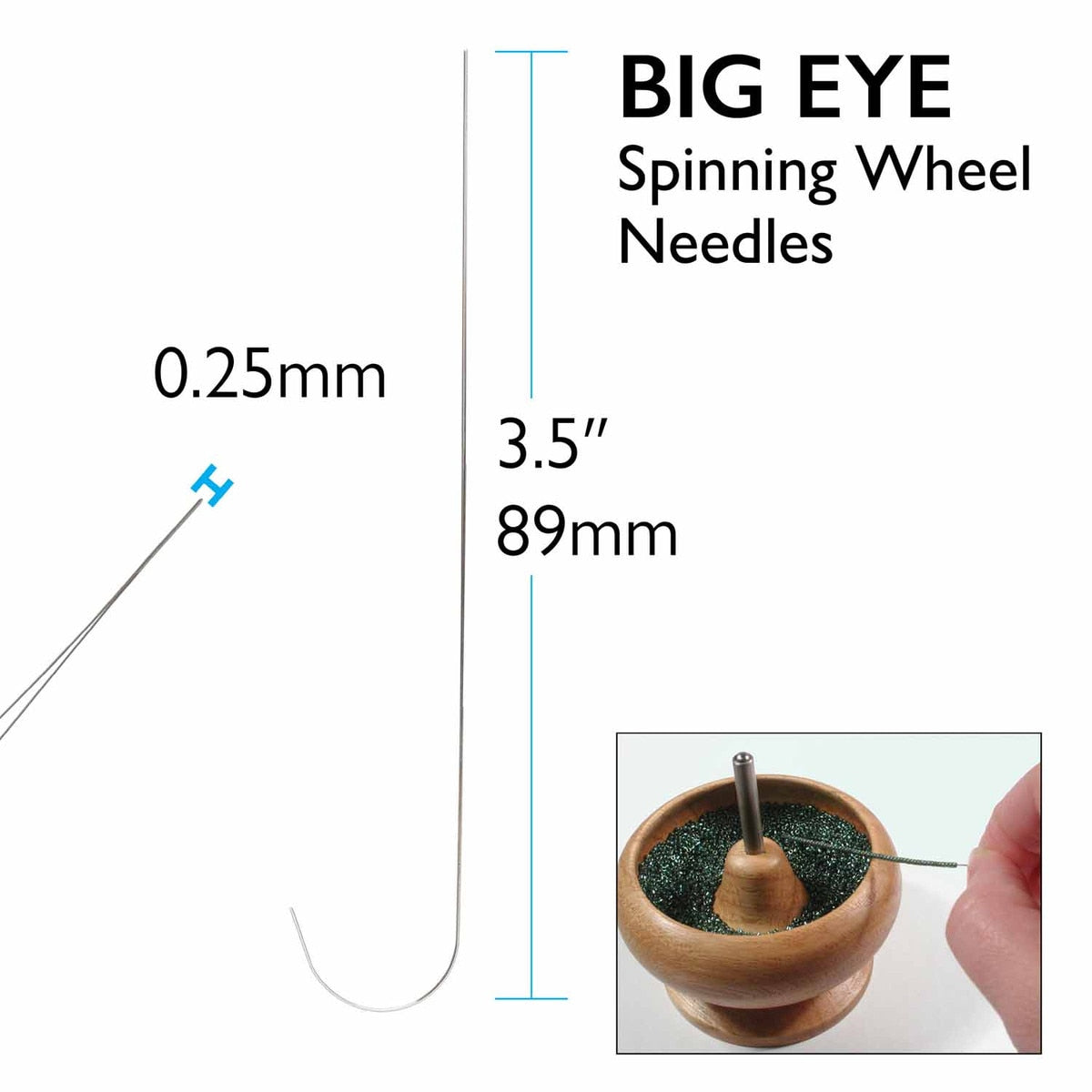 CURVED BIG EYE NEEDLE 3.5 IN-2/CD